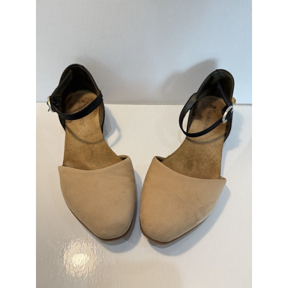El Naturalista Sandals Women 40 EU Stella Brown Nubuck Slingback Shoes Leather